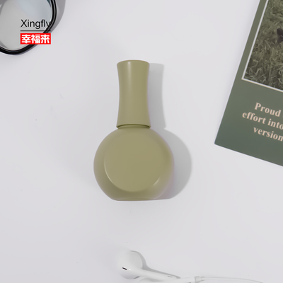 Bom preço Frasco de esmalte redondo de 33ml para esmalte em gel com recipiente de esfera de vidro on-line